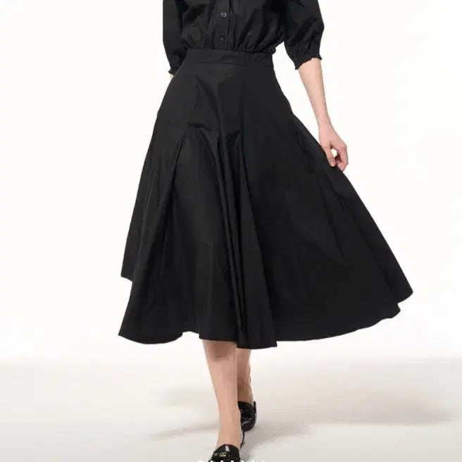 [BUNJANG] TIME by TIMEWARP Twisted Flare Dress / 한섬 타임 트위스트 플레어 원피스