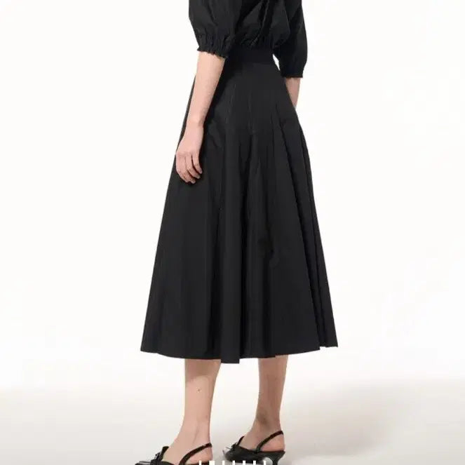 [BUNJANG] TIME by TIMEWARP Twisted Flare Dress / 한섬 타임 트위스트 플레어 원피스