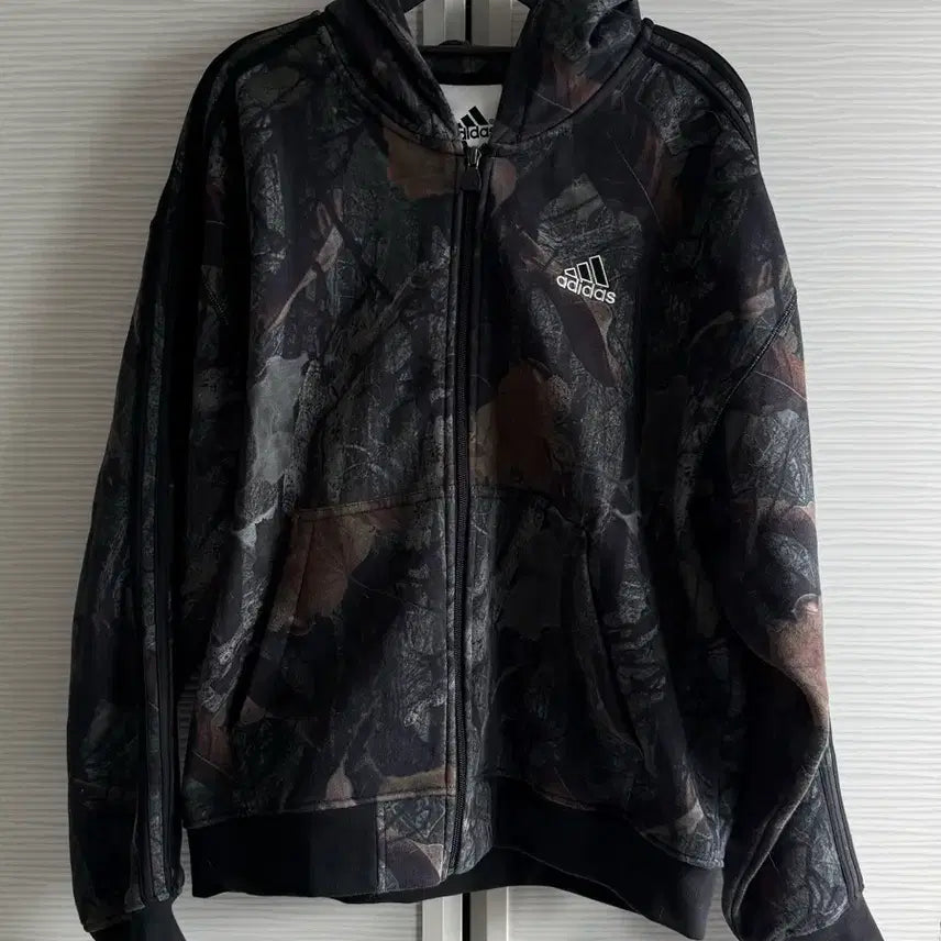 [SOLD OUT] 아디다스 카모 후드 집업