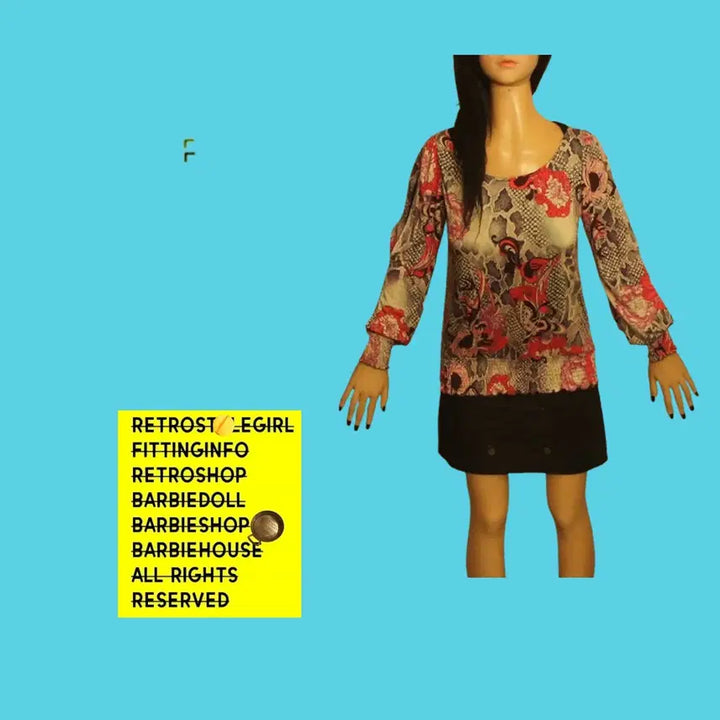 [BUNJANG] 1901 Retro Flower Print Blouse Women&