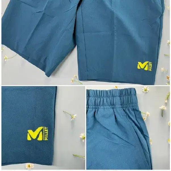 [BUNJANG] Millet Summer Spandex Set (2 Tops + 2 Shorts) / 새제품 105~110 밀레 여름 스판소재 반팔티2+반바지2 총4개 일괄