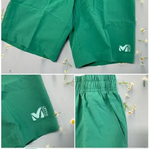 [BUNJANG] Millet Summer Spandex Set (2 Tops + 2 Shorts) / 새제품 105~110 밀레 여름 스판소재 반팔티2+반바지2 총4개 일괄