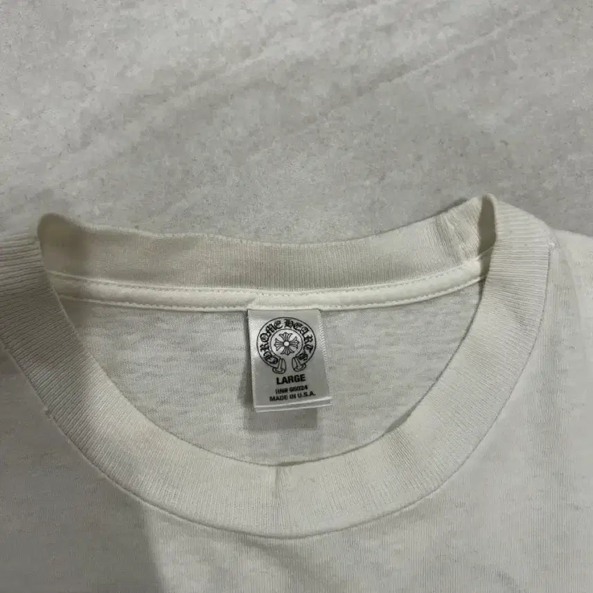 [BUNJANG] Chrome Hearts Scroll Cross Seoul Limited Edition T-shirt / 크롬하츠 스크롤 크로스 서울 반팔