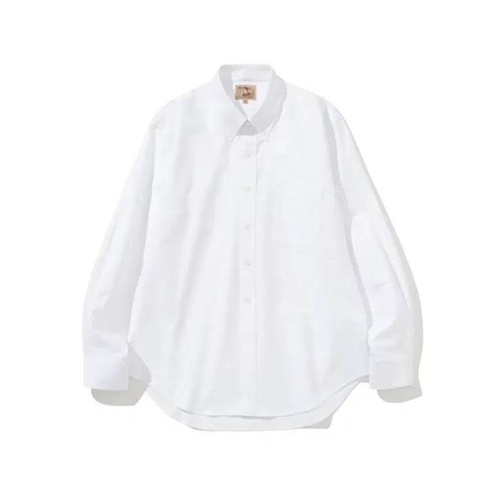 [BUNJANG] Rinets White Oxford Shirt / 리넥츠 화이트 옥스포드 셔츠