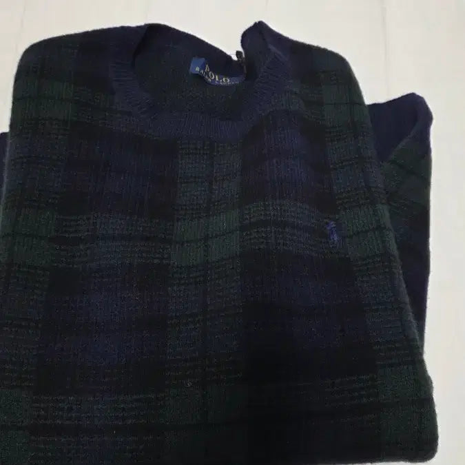 [BUNJANG] Polo Ralph Lauren Black Watch Knit Sweater Medium / 폴로 블랙와치 니트 m사이즈 팝니다