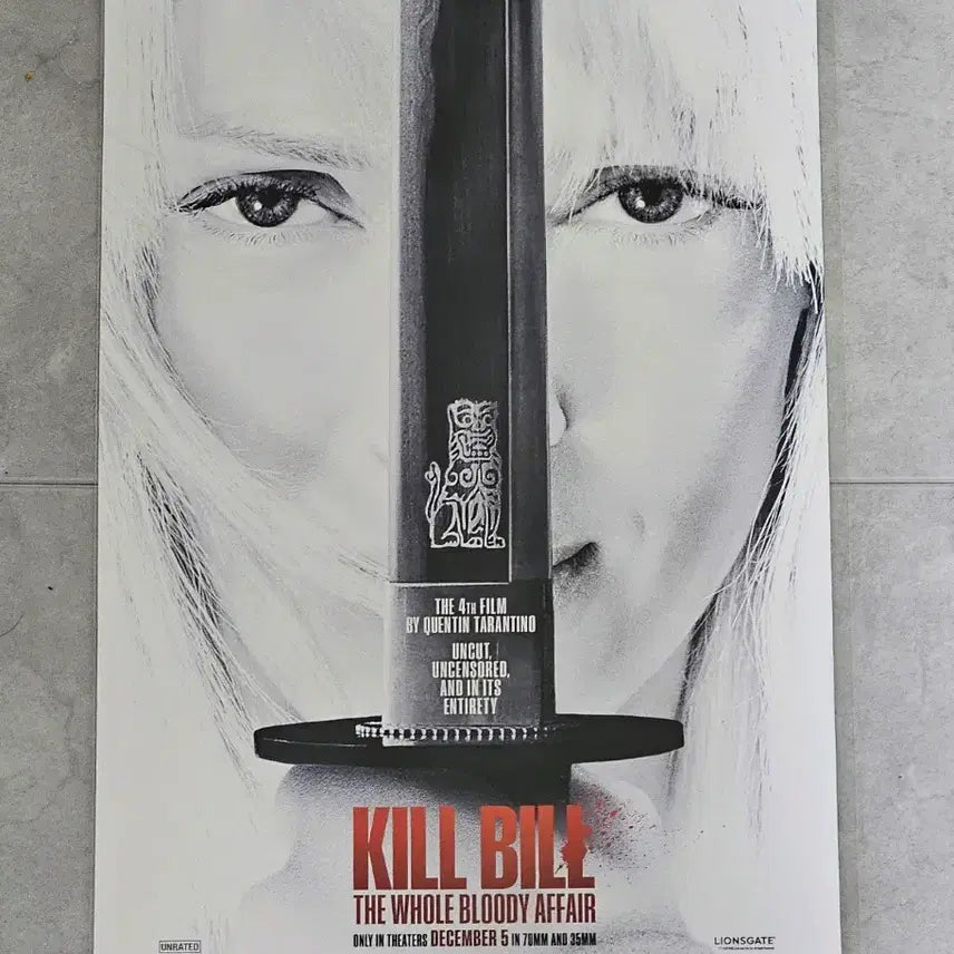 [BUNJANG] Kill Bill Original Teaser Poster / 킬빌 오리지널 티저 포스터