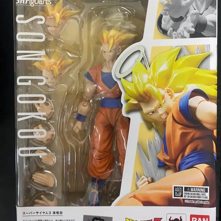 [BUNJANG] S.H.Figuarts Super Saiyan 3 Goku / S.H.Figuarts 슈퍼 사이어인 3 손오공
