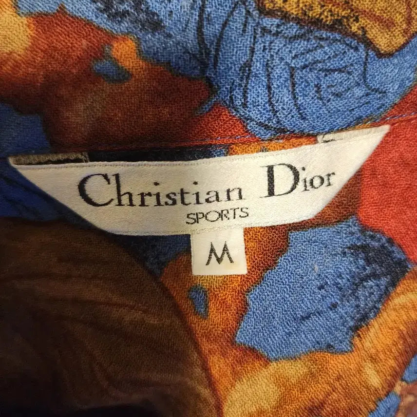 [BUNJANG] Dior Sports Vintage Pattern Linen Shirt / 디올 스포츠 빈티지 패턴 린넨 셔츠