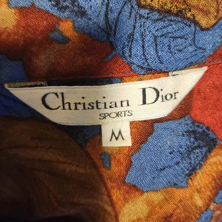 [BUNJANG] Dior Sports Vintage Pattern Linen Shirt / 디올 스포츠 빈티지 패턴 린넨 셔츠