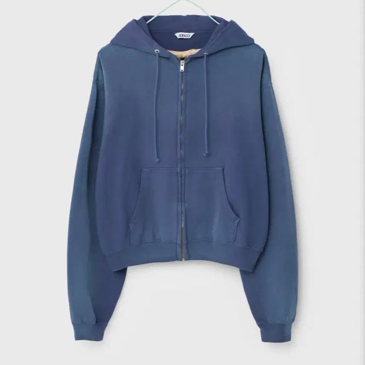 [SOLD OUT] [4] 25aw 오라리 다이드 피마 스웻 후드집업 라이트네이비