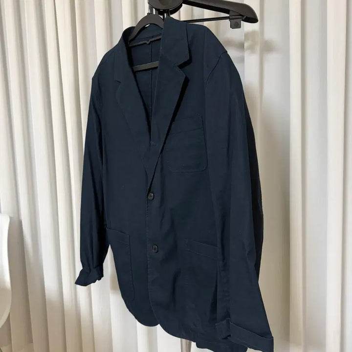 [BUNJANG] City Workers Cotton Blazer Navy 2XL / 무신사 시티워커스 코튼 블레이저 네이비 2XL
