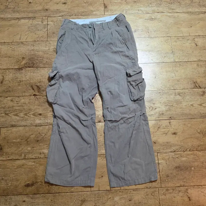 [BUNJANG] Polytelu Belted Cargo Pants / [1] 폴리테루 벨티드 카고 올리브 중고