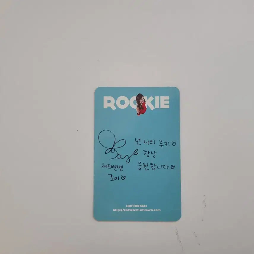 [BUNJANG] Red Velvet Joy Signed Group Photocard / 레드벨벳 조이 싸인, 단체 포토카드 2장