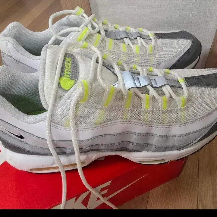 [BUNJANG] Nike Air Max 95 Wolf Grey Sneakers / 나이키 에어맥스95 울프그레이 280 팝니다