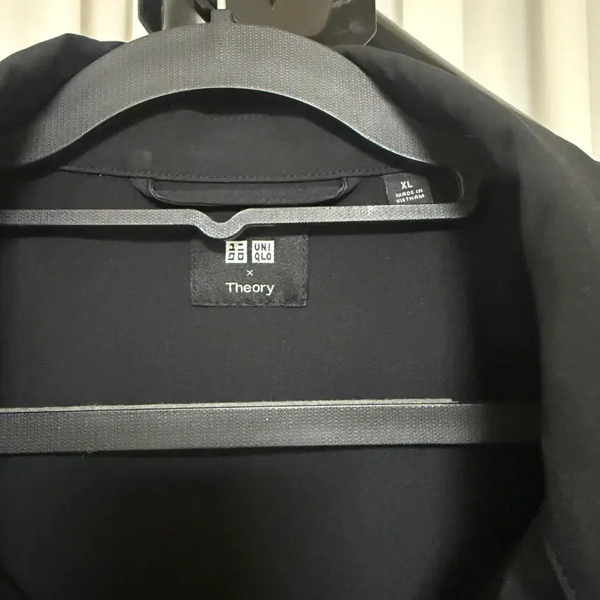 [BUNJANG] Uniqlo Theory Shirt Jacket Black XL / 유니클로 x Theory 셔츠형 자켓 블랙 XL