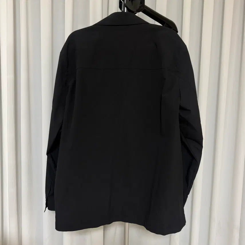 [BUNJANG] Uniqlo Theory Shirt Jacket Black XL / 유니클로 x Theory 셔츠형 자켓 블랙 XL