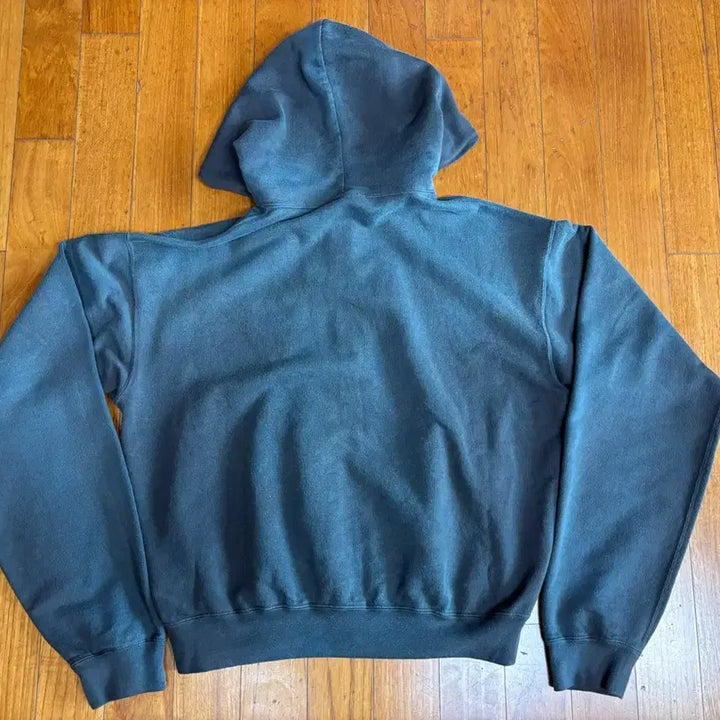 [SOLD OUT] [4] 25aw 오라리 다이드 피마 스웻 후드집업 잉크블랙