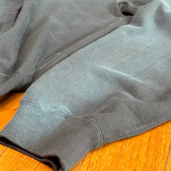 [SOLD OUT] [4] 25aw 오라리 다이드 피마 스웻 후드집업 잉크블랙