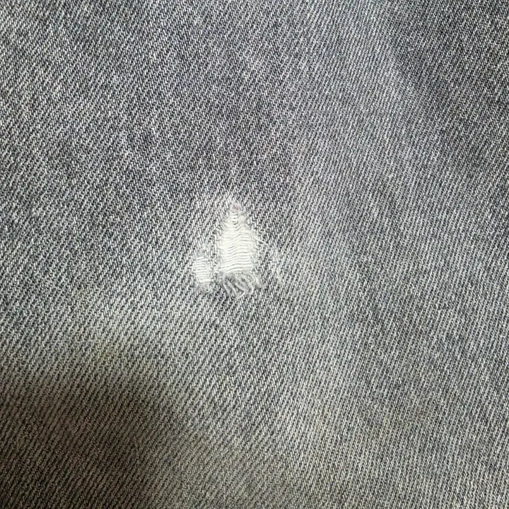 [SOLD OUT] [2] 해칭룸 와이드 커브드 진 워시드 블랙 중고