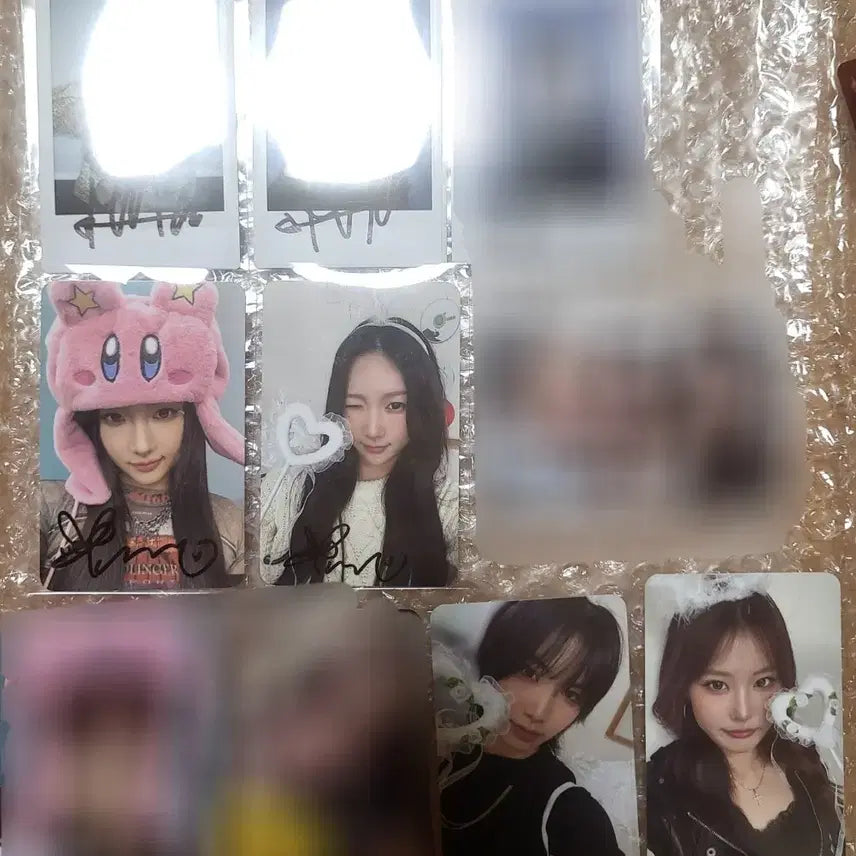 [BUNJANG] YOUNGFAMILY Signed Polaroids and POB Photocards Bundle / 영파씨 포카 미공포 싸인포카 싸인폴라 싸포 싸폴 양도