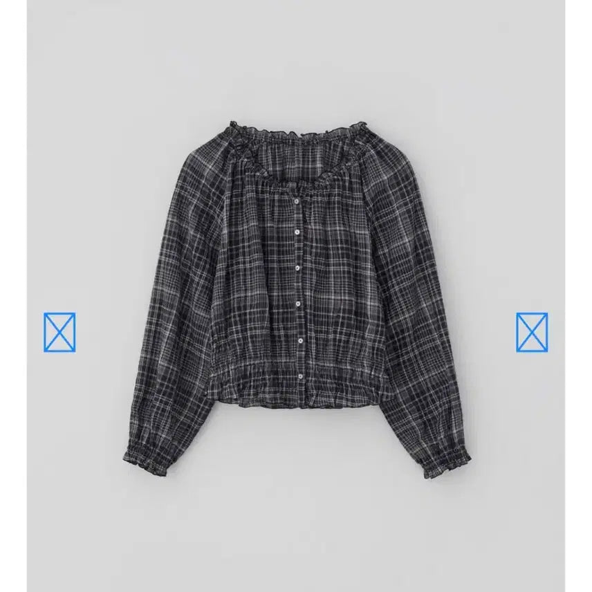 [SOLD OUT] 타낫 클레어 스모크 블라우스(새상품)