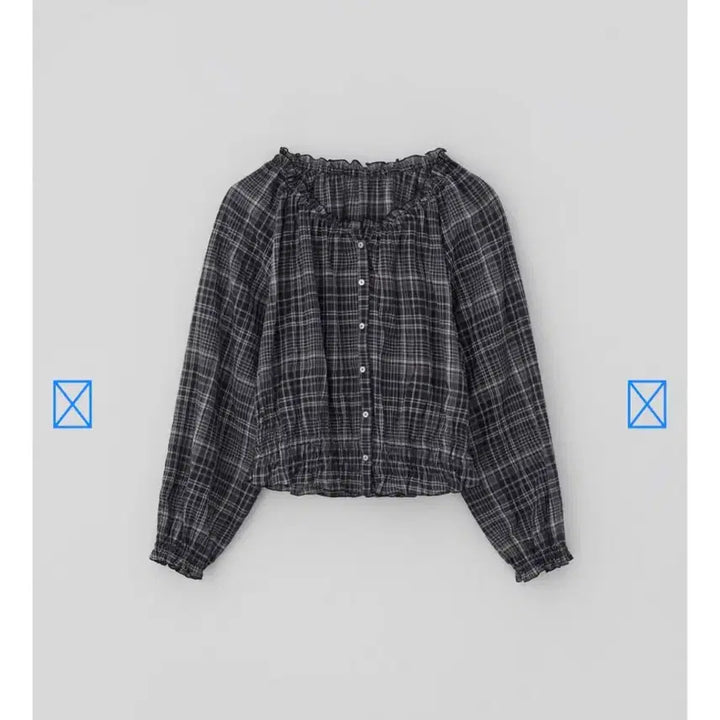 [SOLD OUT] 타낫 클레어 스모크 블라우스(새상품)