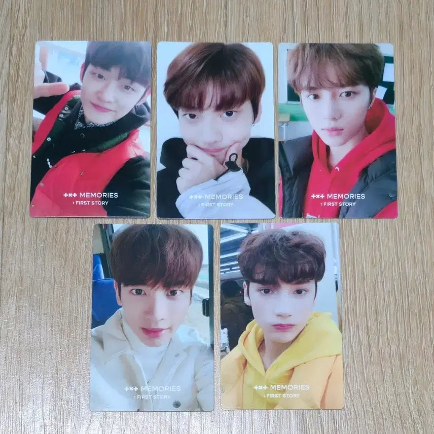 [BUNJANG] TXT Memories 1 Bundle Set (Yeonjun, Soobin, Beomgyu, Taehyun, Huening) / 투바투 메모리즈1 포카 일괄 (연준 수빈 범규 태현 휴닝)