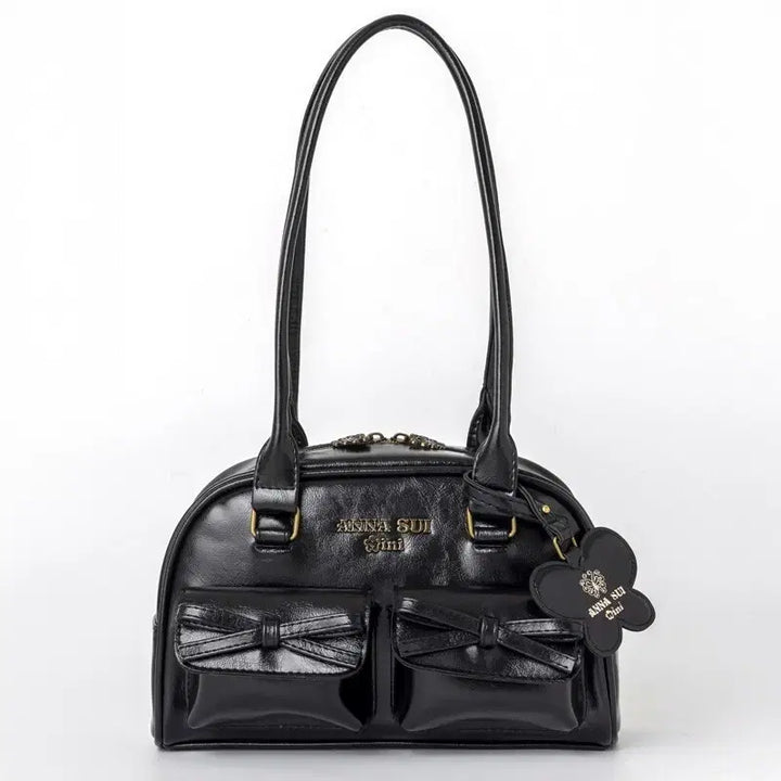 [BUNJANG] Anna Sui Mini Boston Bag / 안나수이 롱 핸들 미니보스톤백