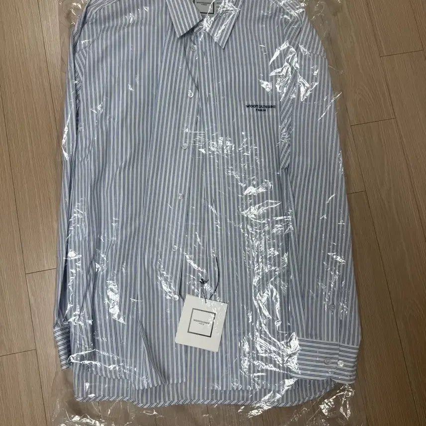 [BUNJANG] Wooyoungmi Striped Shirt 48 / 우영미 스트라이프 셔츠 48