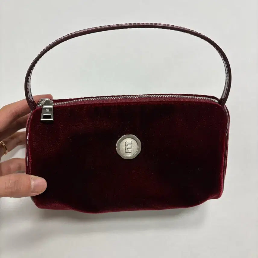 [BUNJANG] Minitmute Closer Circle Tote Bag / 미닛뮤트 클로서클 와인