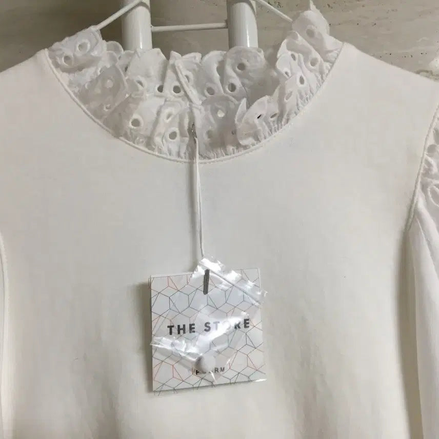 [BUNJANG] Hansome The Store Lace Blouse M / (새상품) 한섬 더 스토어 레이스 블라우스 M