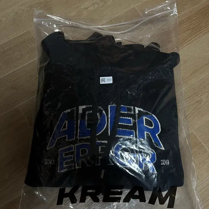 [BUNJANG] Ader Error x Ed.car Hoodie Black / 아더에러 에드카 후드