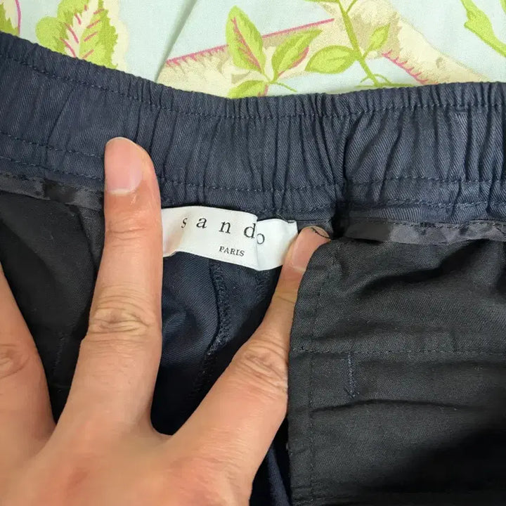 [BUNJANG] Sandro Homme Black Banding Slacks / 산드로 옴므 밴딩 슬랙스