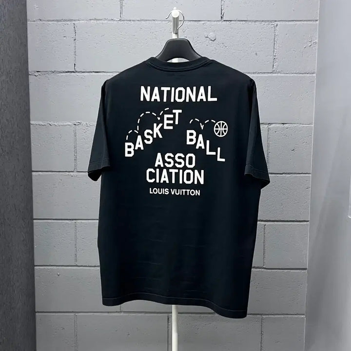[SOLD OUT] AB2 / 루이비통 NBA 프론트 앤 백 프린트 반팔 XLsize
