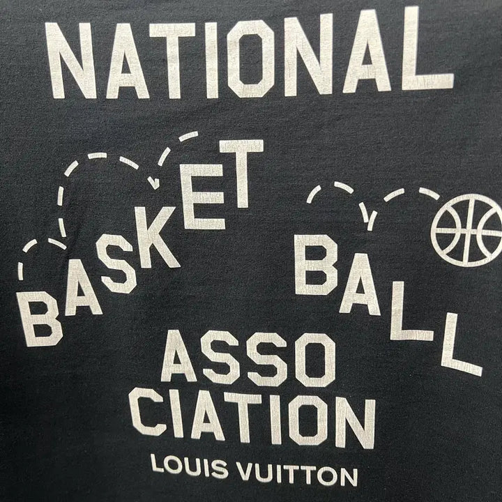 [SOLD OUT] AB2 / 루이비통 NBA 프론트 앤 백 프린트 반팔 XLsize