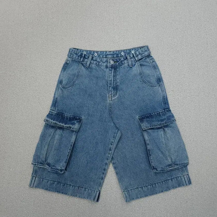 [BUNJANG] Bermuda Denim Shorts / (M)버뮤다 팬츠 여성 데님 청반바지 여름 캐주얼 K3W2998