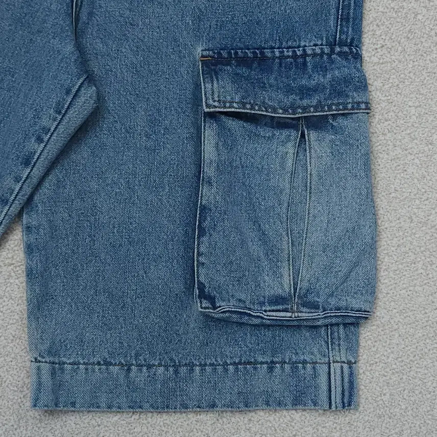 [BUNJANG] Bermuda Denim Shorts / (M)버뮤다 팬츠 여성 데님 청반바지 여름 캐주얼 K3W2998