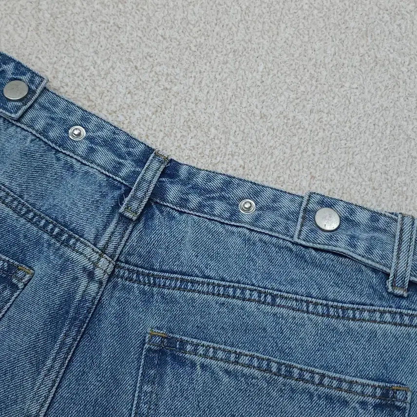 [BUNJANG] Bermuda Denim Shorts / (M)버뮤다 팬츠 여성 데님 청반바지 여름 캐주얼 K3W2998