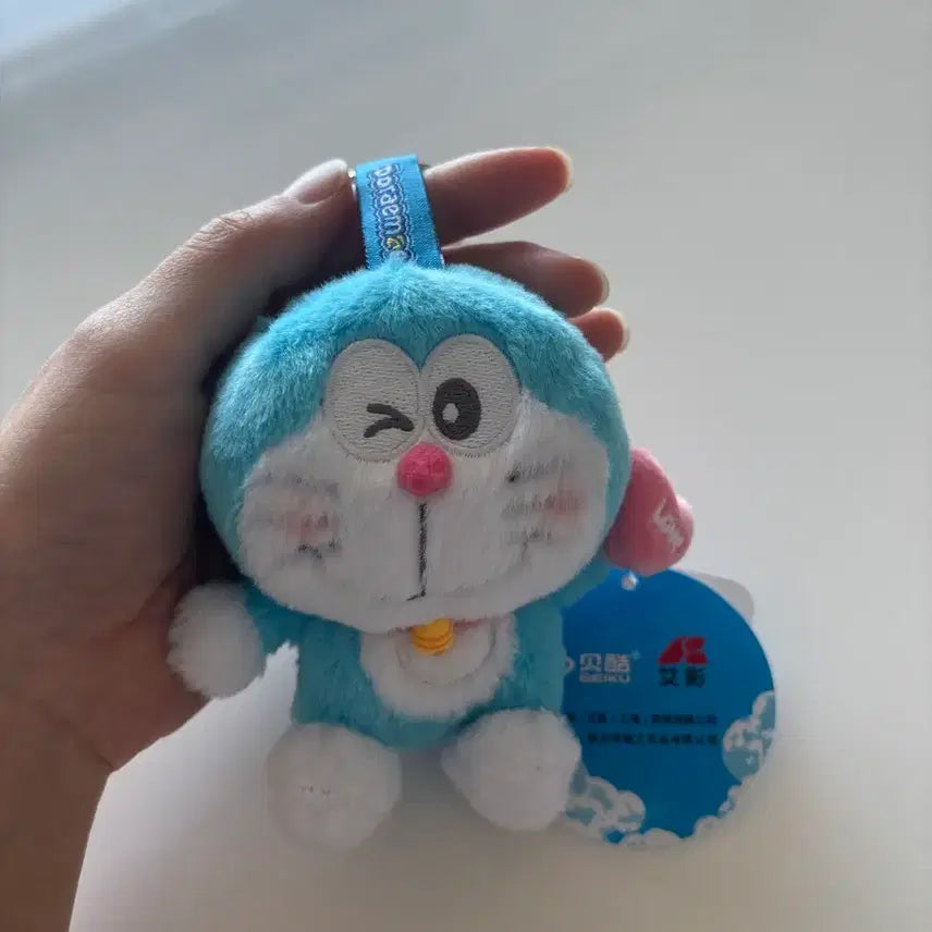 [BUNJANG] Doraemon Heart Keyring / 하트든 도라에몽 키링 정품