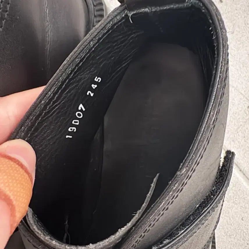 [BUNJANG] Lost Garden Black Boots / 로스트가든 블랙부츠