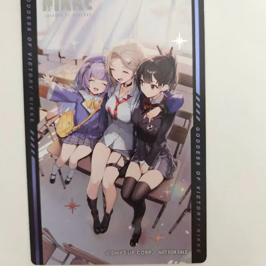 [BUNJANG] Goddess of Victory: NIKKE Osaka Area Defense Double-Sided Metallic Card / 정리세일)승리의 여신 니케 오사카 에어리어 방위전 특전 양면 메탈릭 카드