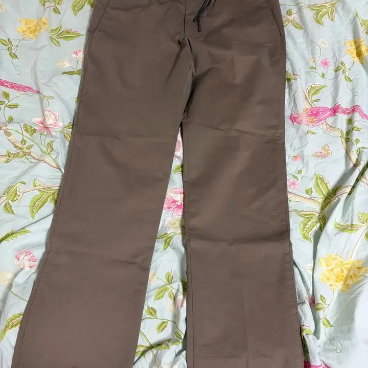 [BUNJANG] JILLSTUART NEW YORK Brown Banding Slacks / 질스튜어트뉴욕 브라운색 밴딩 슬랙스