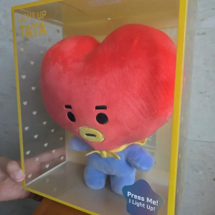 [BUNJANG] BT21 TATA Light-Up Doll / BT21 TATA 라이트업 인형 새상품
