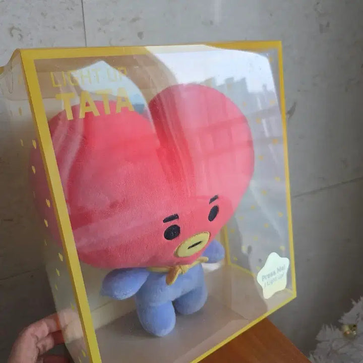[BUNJANG] BT21 TATA Light-Up Doll / BT21 TATA 라이트업 인형 새상품
