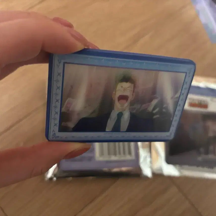 [BUNJANG] Hunter x Hunter Leorio Lenticular Card &amp; Badge / 헌터x헌터 레오리오 카드