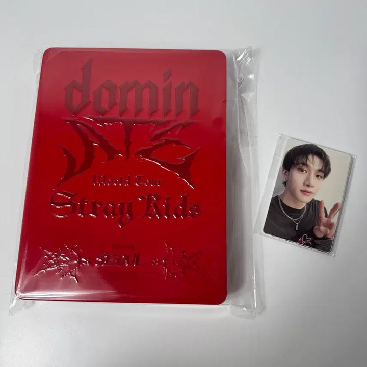 [BUNJANG] Stray Kids World Domination Seoul Photocard Bundle / 스트레이키즈 월드 도미네이트 서울- 포토카드 포함