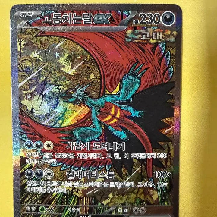 [BUNJANG] Pokemon Card - Flaming Moon ex 230 / 포켓몬 카드 고동치는달 ex 230