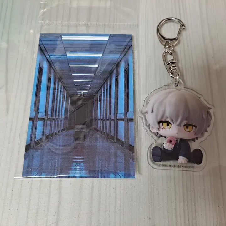 [BUNJANG] Gwedam Chulgeun/Gwedam Chul Pop-up Keychain J3, Baeksaheon / 괴담출근/괴출 팝업 키링 J3, 백사헌 양도합니다!