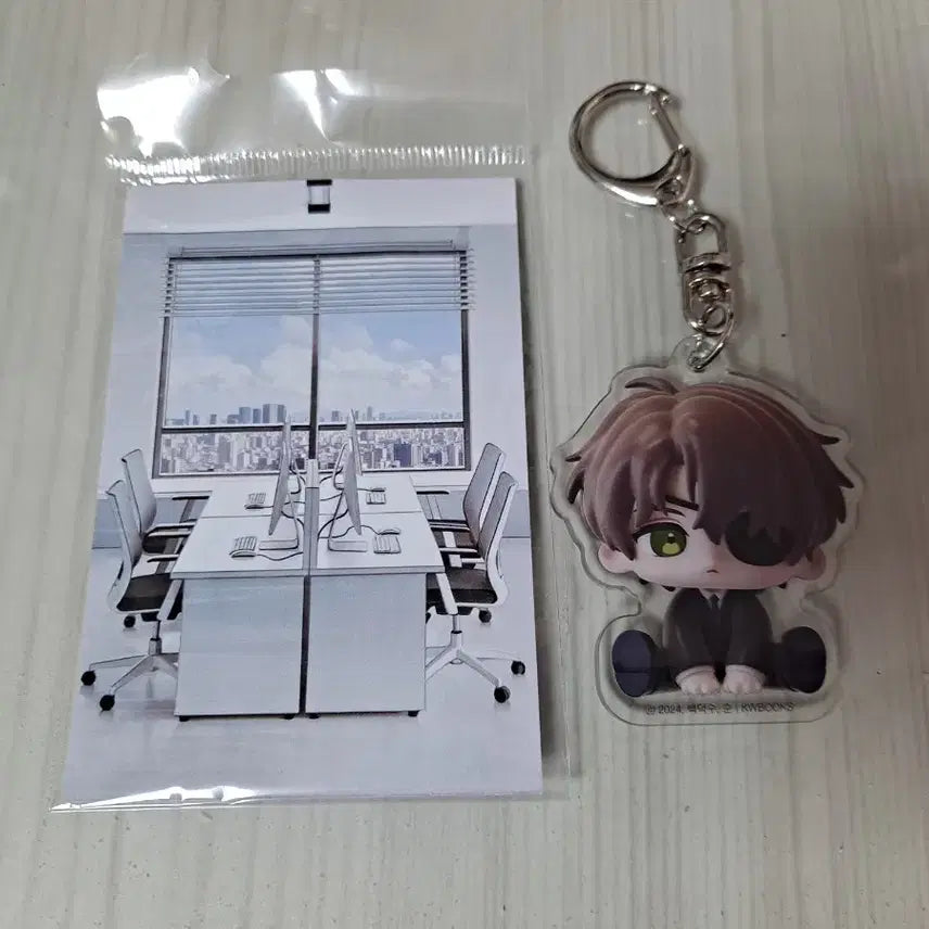 [BUNJANG] Gwedam Chulgeun/Gwedam Chul Pop-up Keychain J3, Baeksaheon / 괴담출근/괴출 팝업 키링 J3, 백사헌 양도합니다!