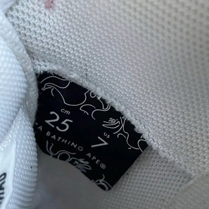 [BUNJANG] BAPE ABC Pink Camo Sneakers Low 20th Anniversary Limited Edition / 베이프스타 ABC 핑크 카모 스니커즈 로우 20주년 한정판 250